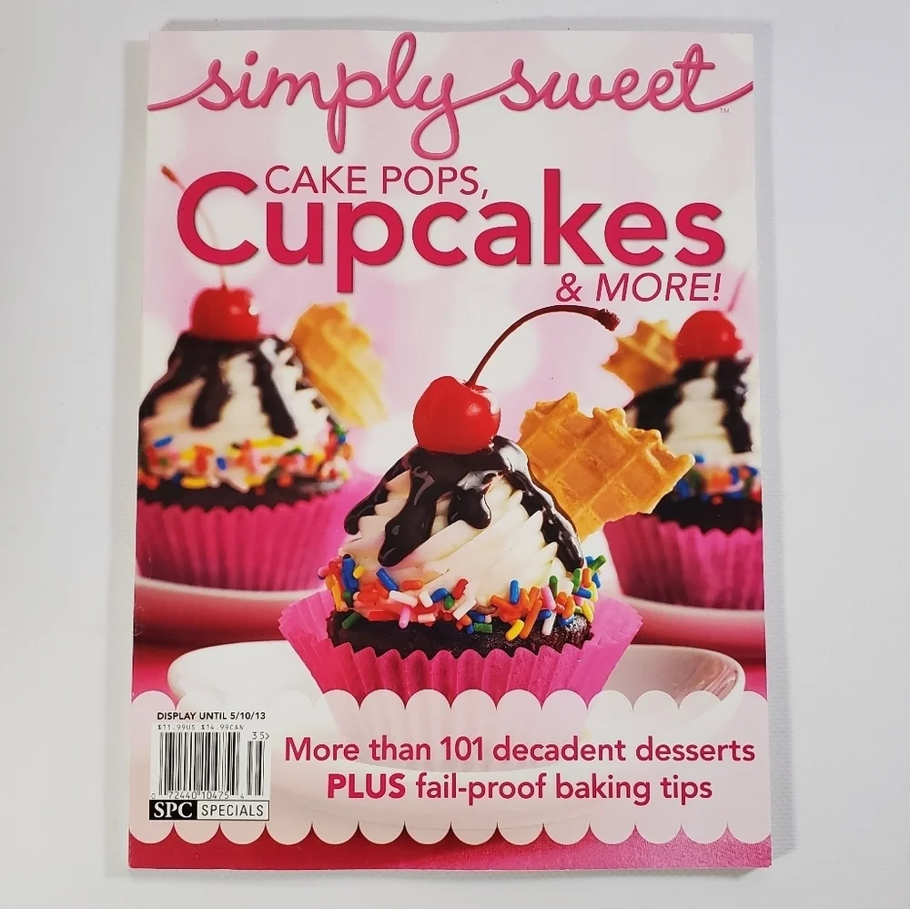 Simply Sweet Magazine Set Baking & Dessert Recipe Collection Home Baking